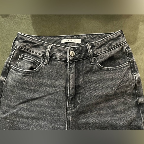 PAC SUN Black Mom Jean Size 24 - Picture 8 of 9